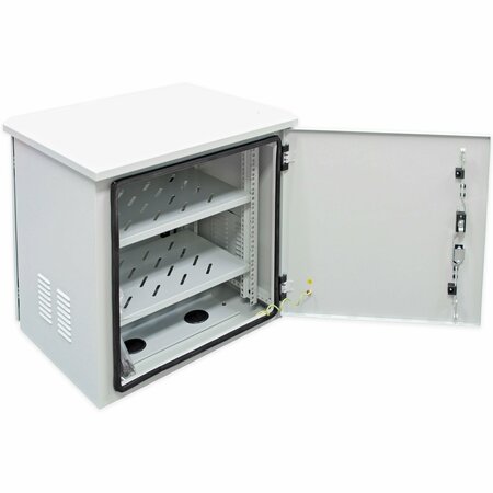 ELECTRIDUCT 12U Outdoor Cabinet 600mm W x 450mm D QWM-ED-OUTDOOR-12U-18D
